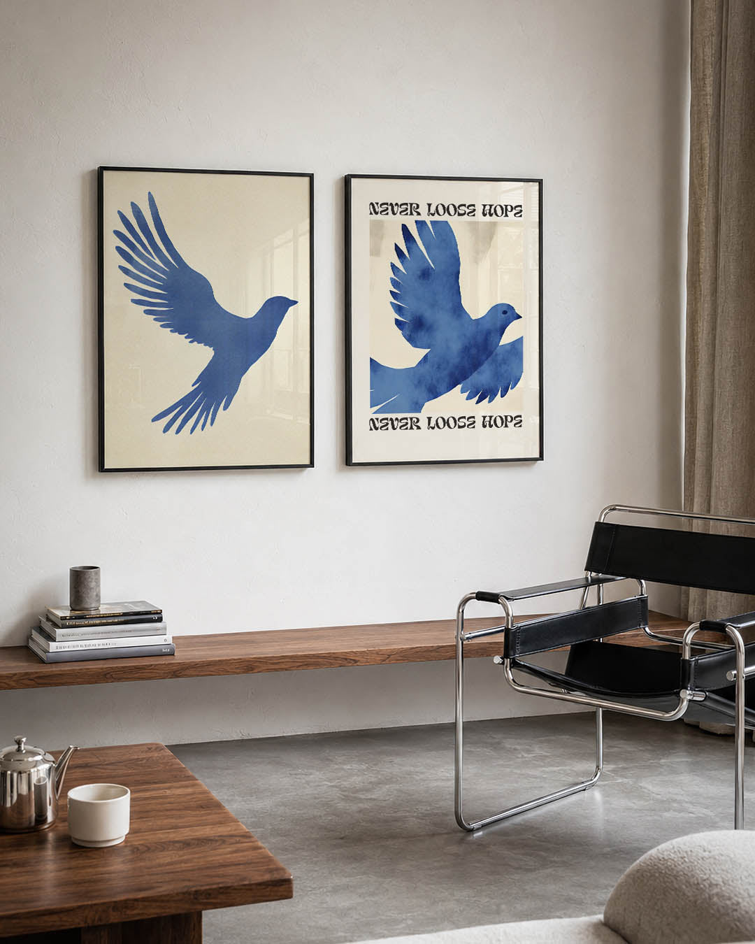 Vogel in vlucht Posterset
