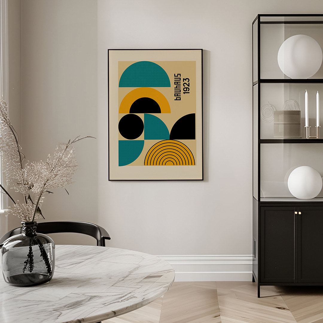 Vormen en vlakken Poster