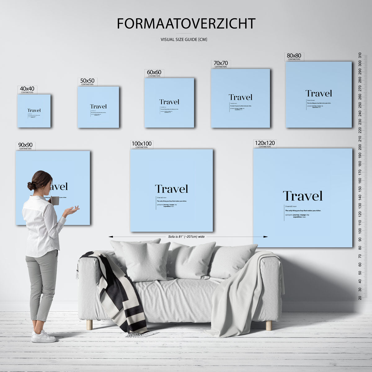 Travel definitie Poster