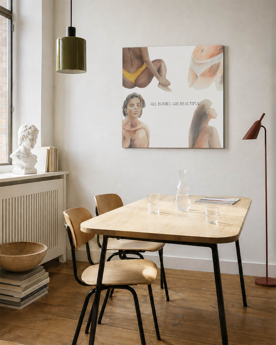Menselijke vormen Kunstwerk