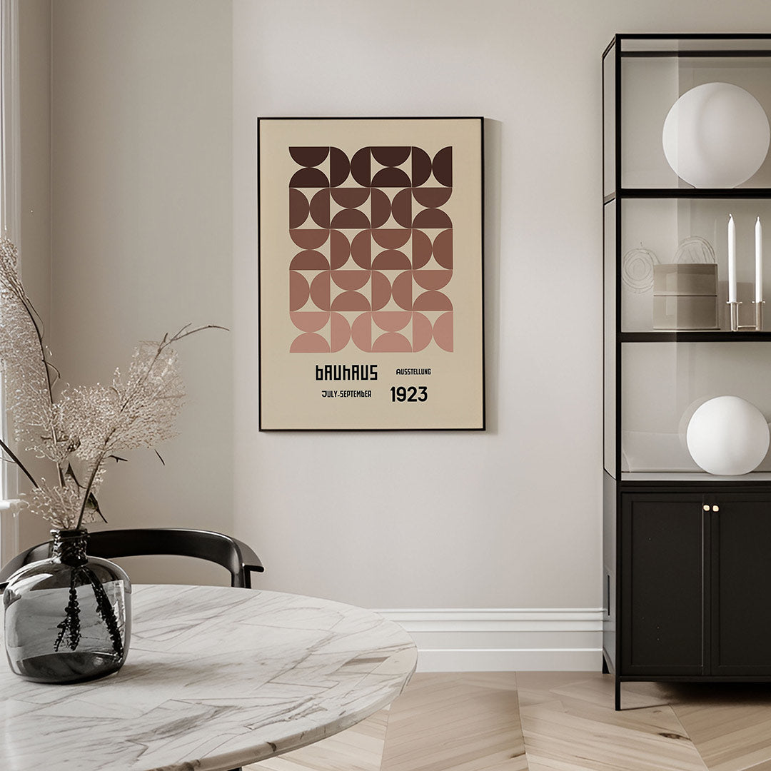 Vormritme en balans Poster