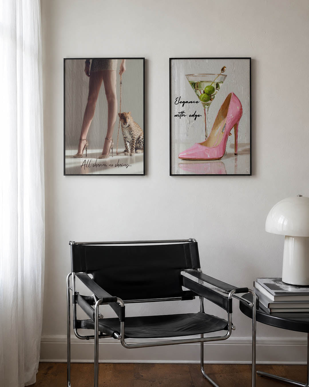 Elegante ontmoeting Posterset