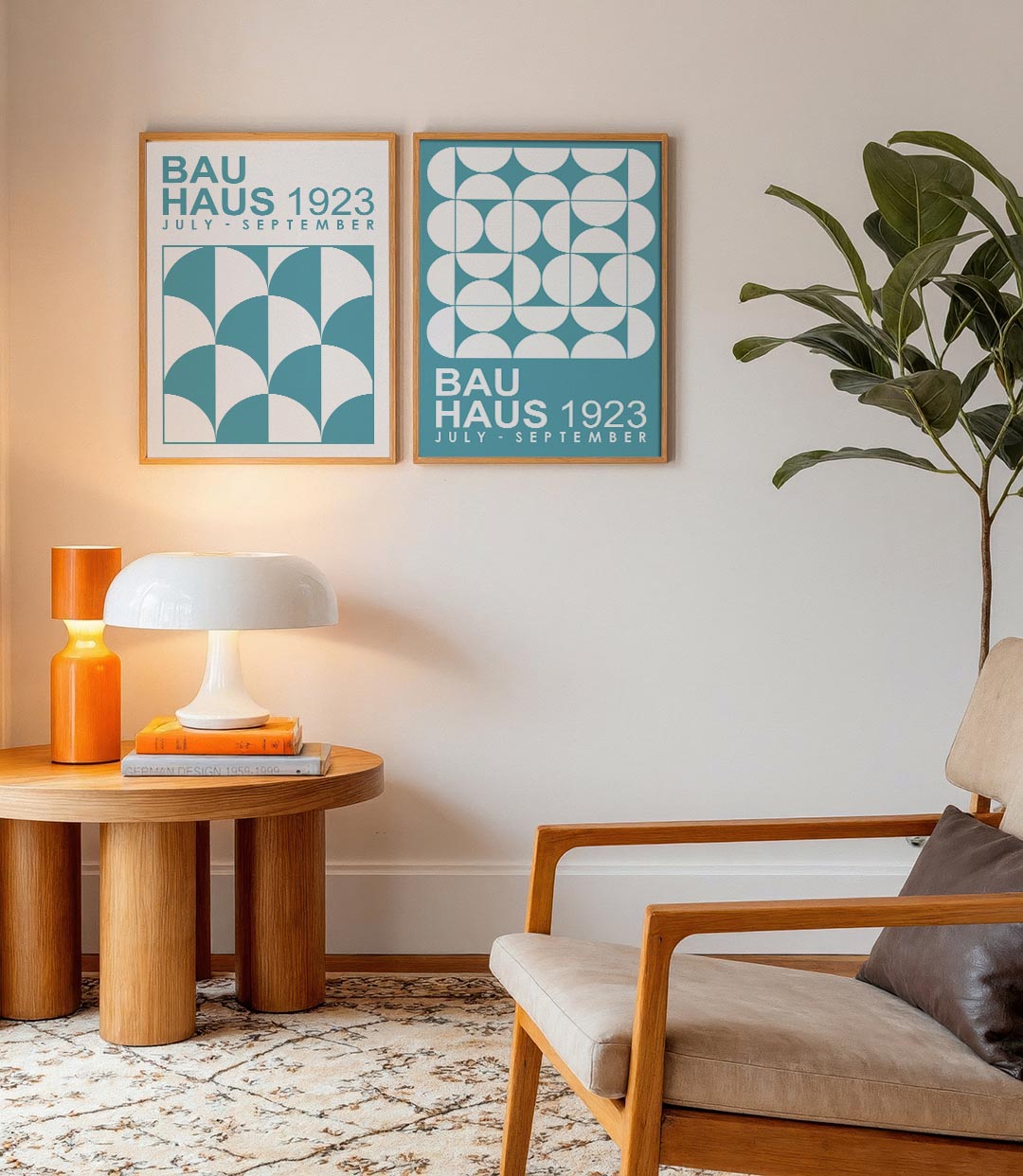 Halfronde ritmes Posterset