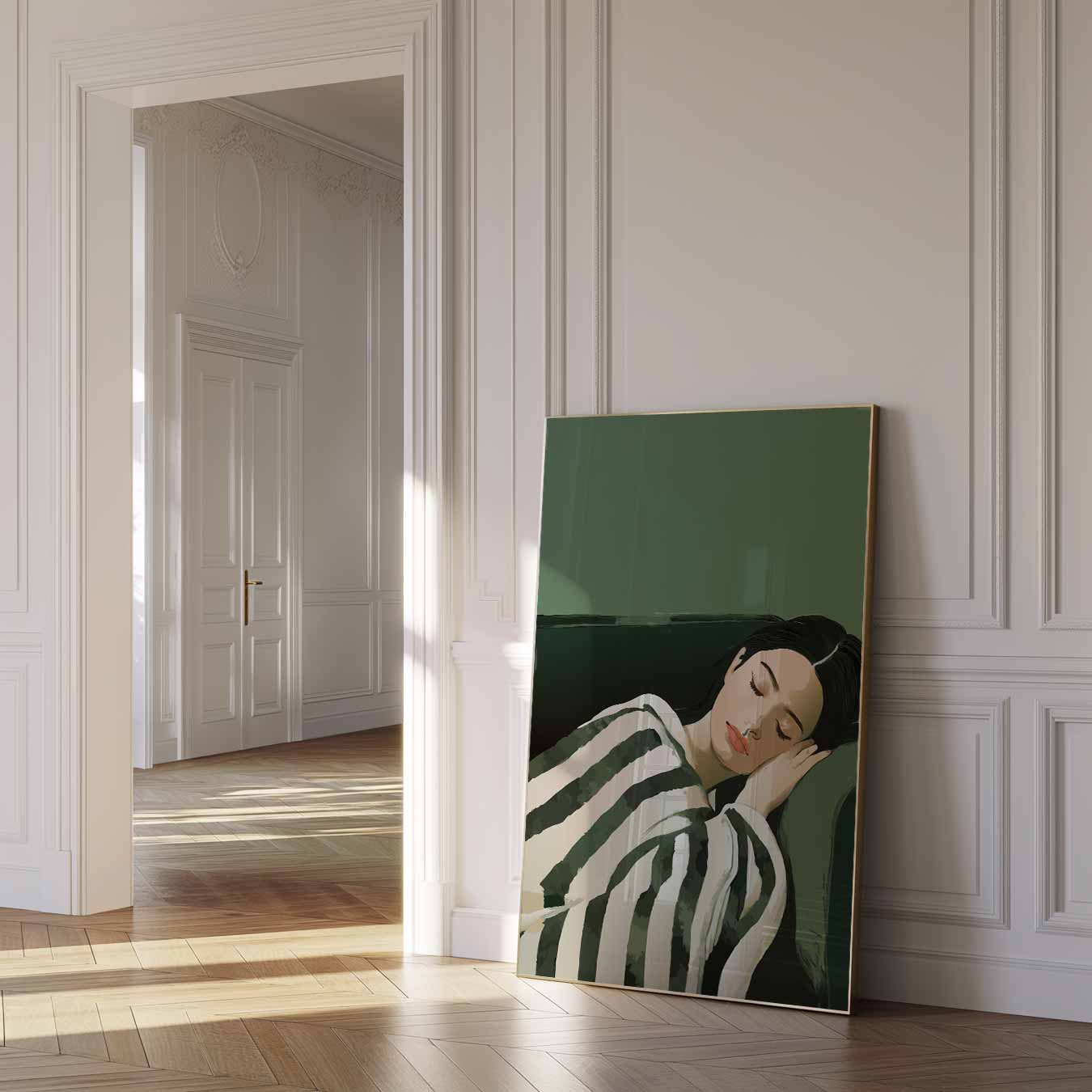 Dromerige Slaapkamer Poster-WallArtistic
