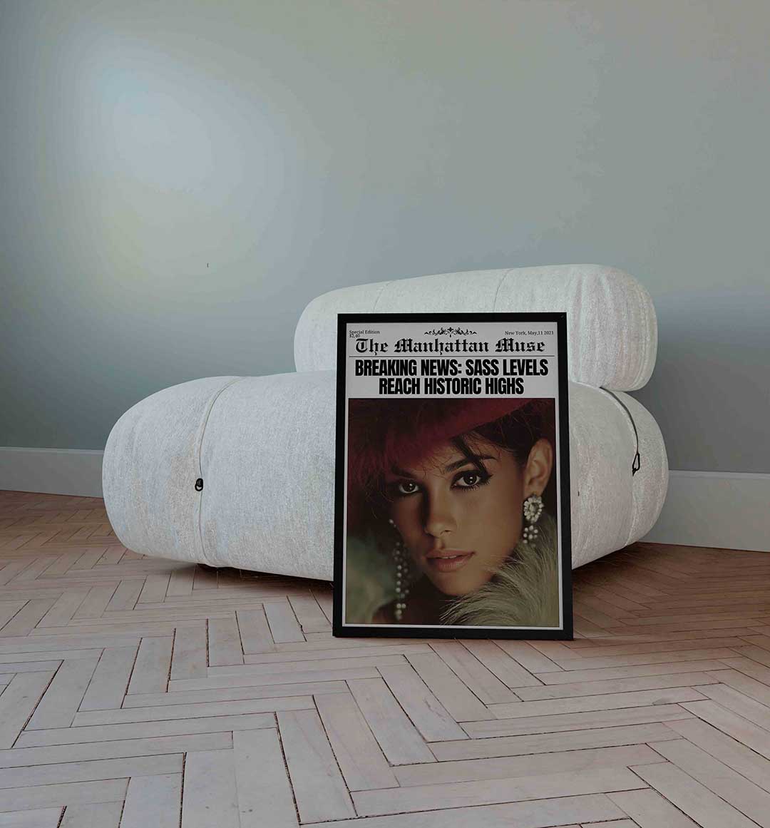 Vrouwelijk portret Poster
