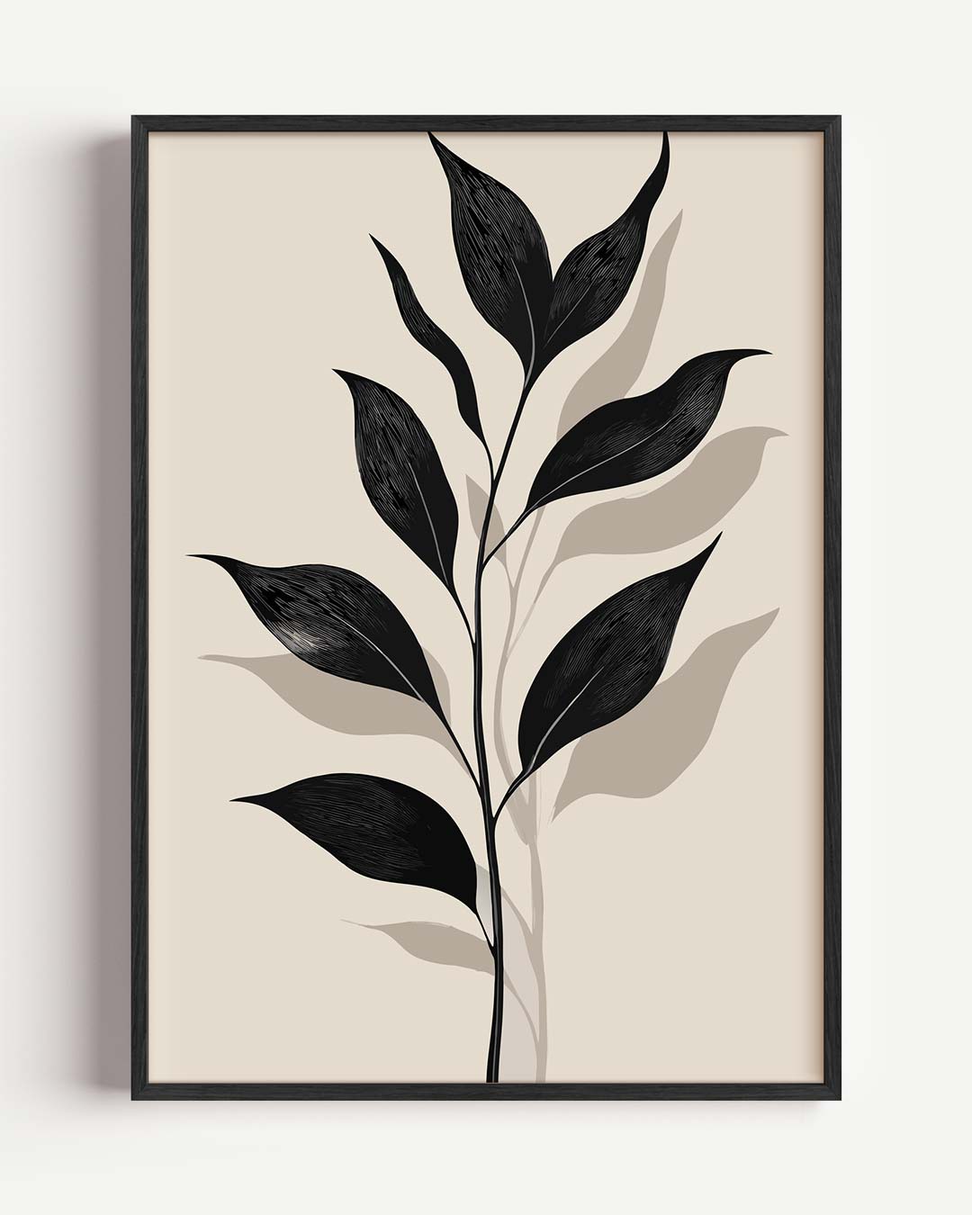 Elegante Botanische Kunstposter-WallArtistic