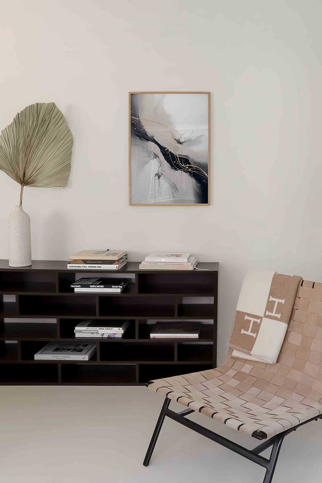 Abstracte lijnen Poster