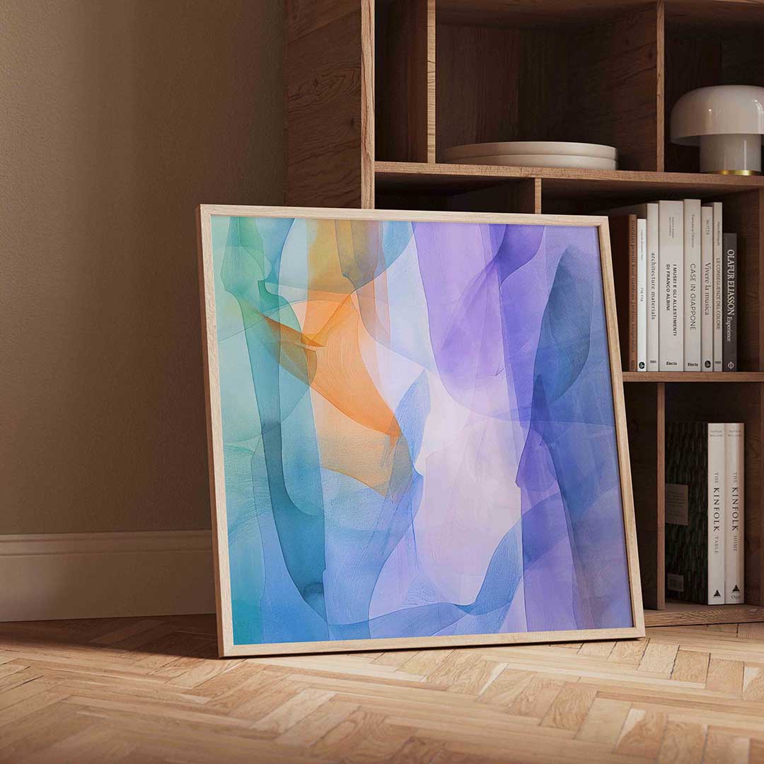 Abstracte vormen Poster