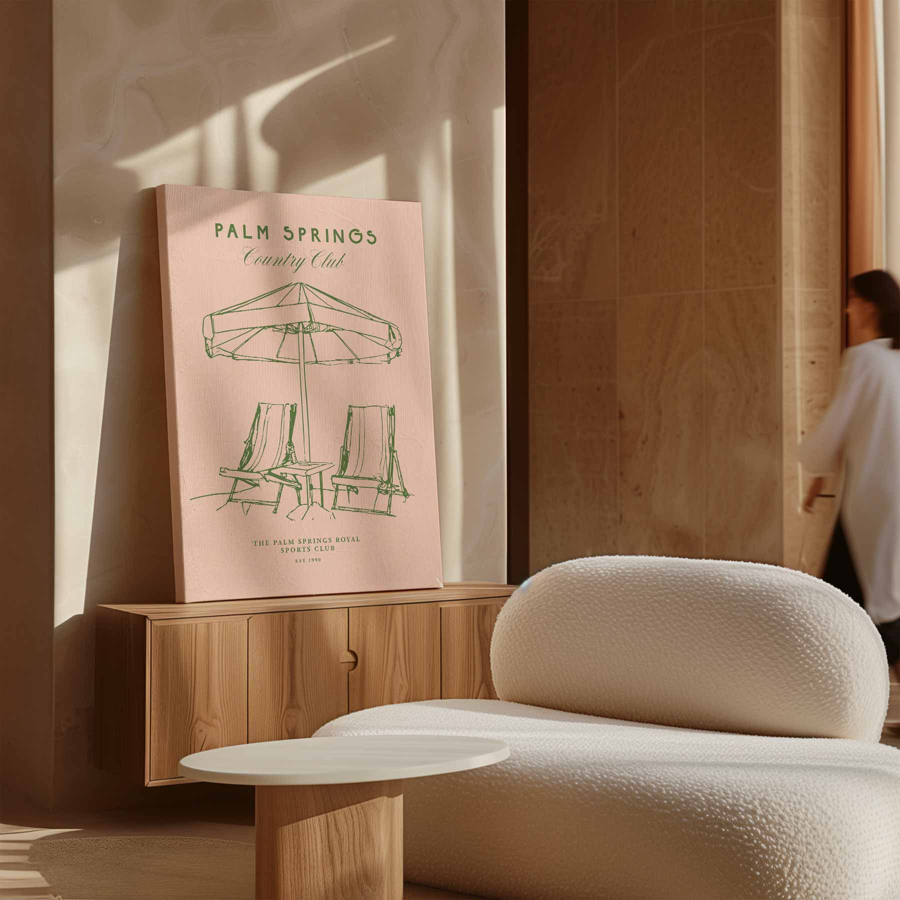 Palm Springs Country Club Poster