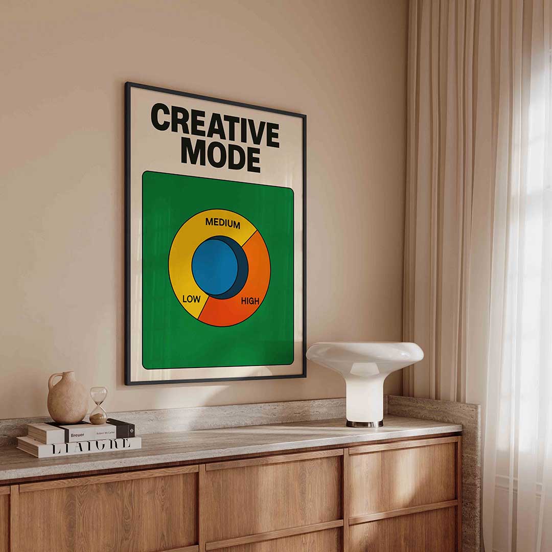 Creative mode Poster