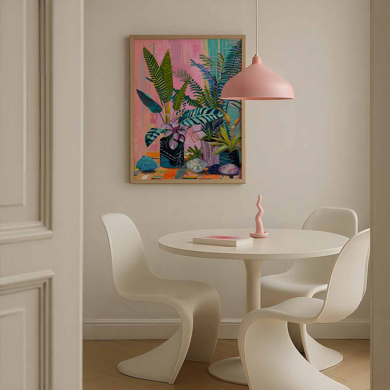 Tropische Botanische Droom Poster-WallArtistic