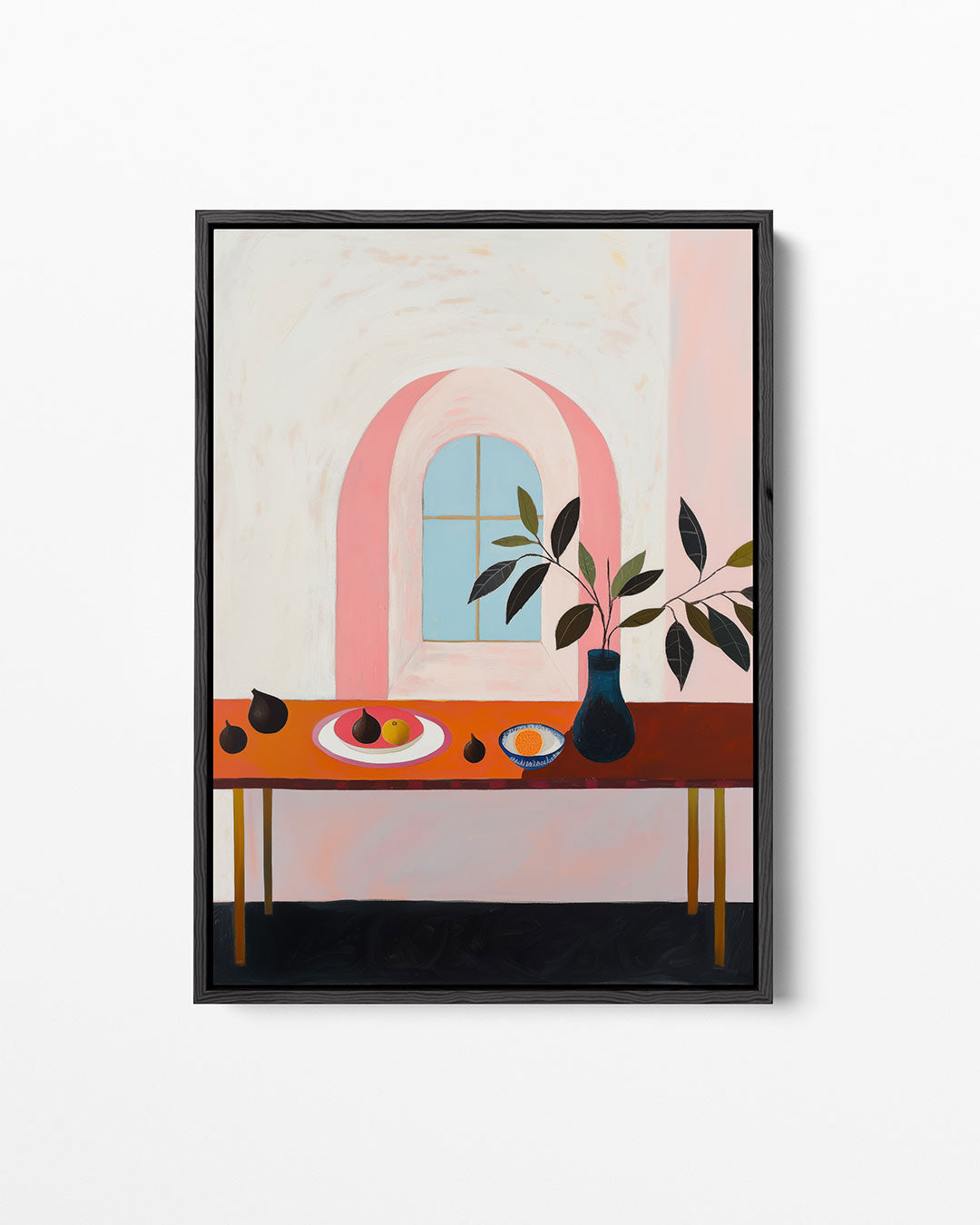 Stilleven met raam Kunstwerk
