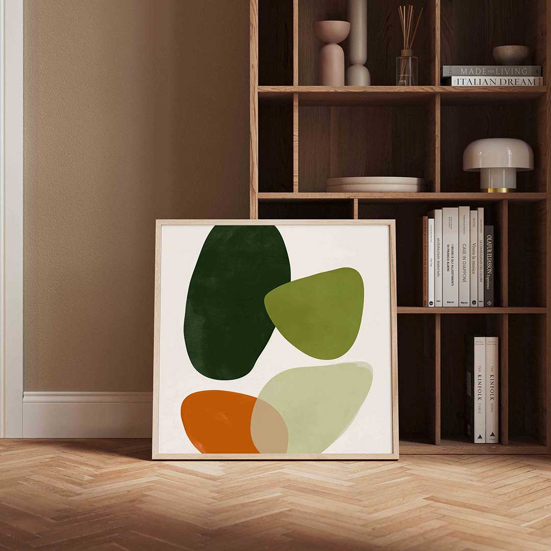 Abstracte vormen Poster