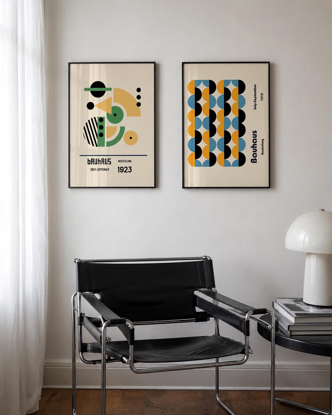 Vormen en vlakkenspel Posterset