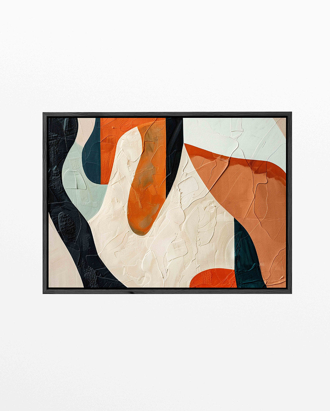 Organische vormen compositie Kunstwerk