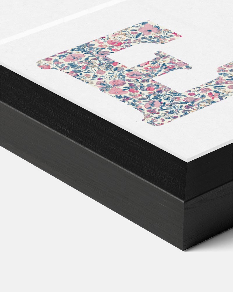 Bloemen & Letters Poster-WallArtistic
