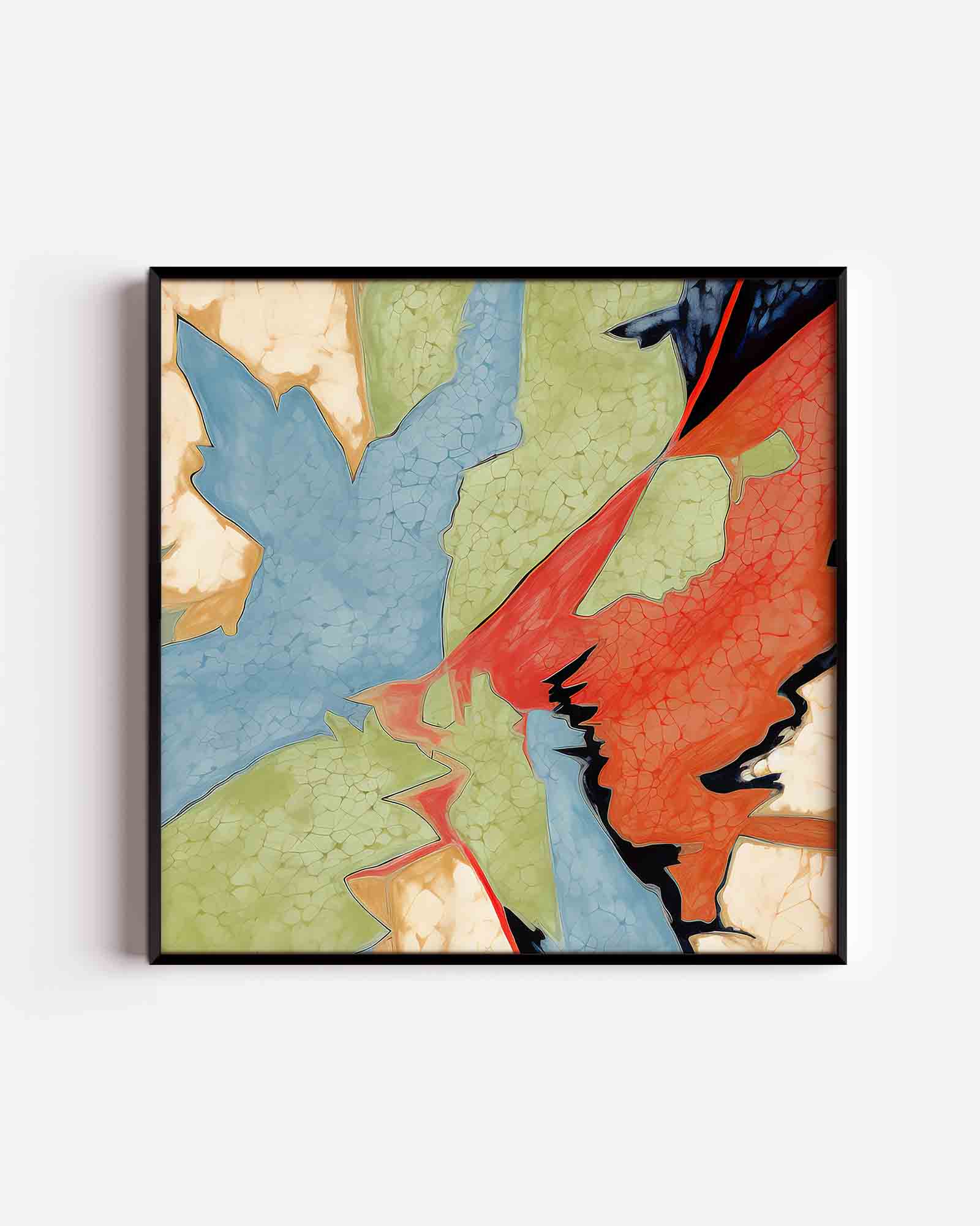Abstracte vormen Poster