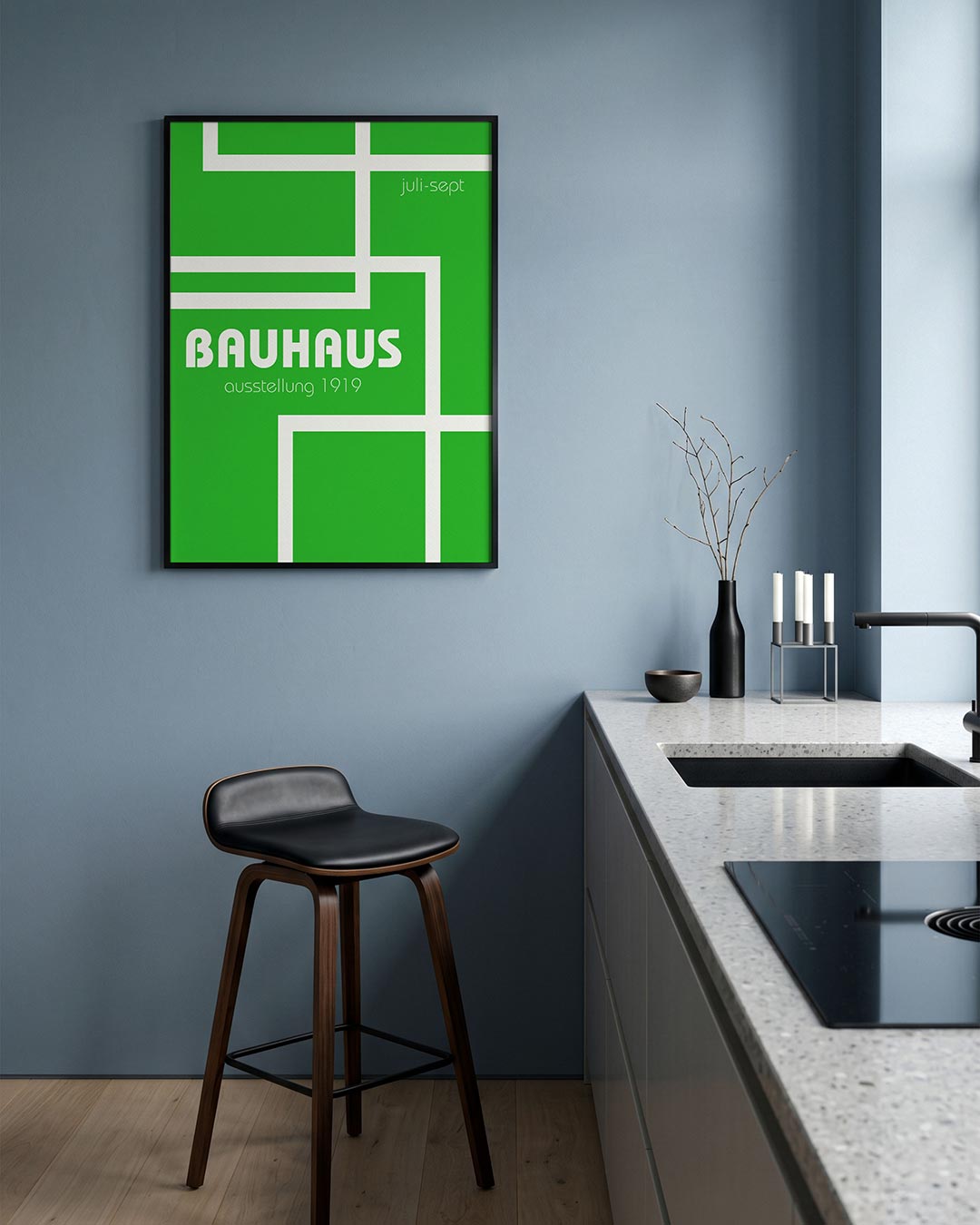 Lijnen en vlakken Poster
