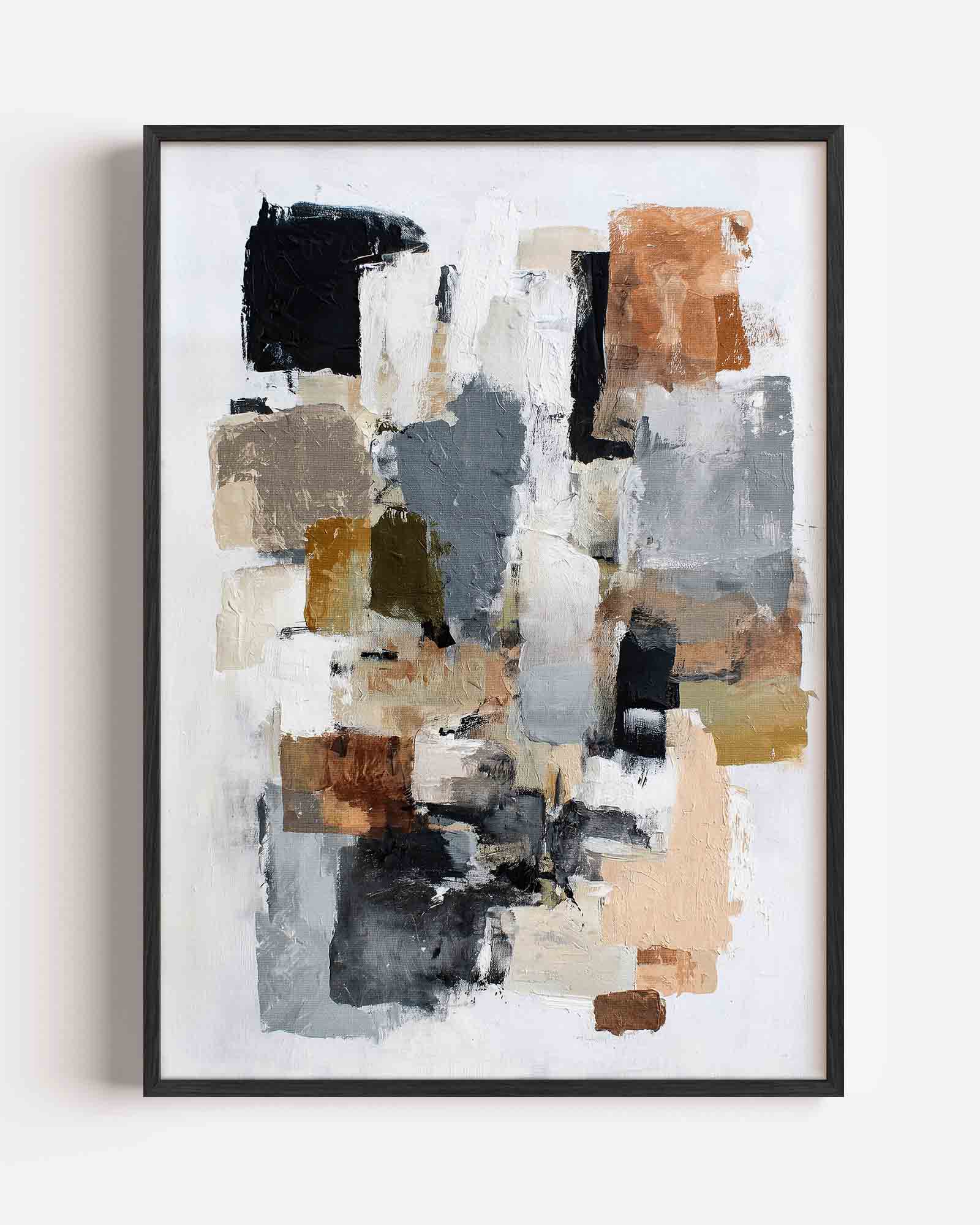 Abstracte vormen Poster
