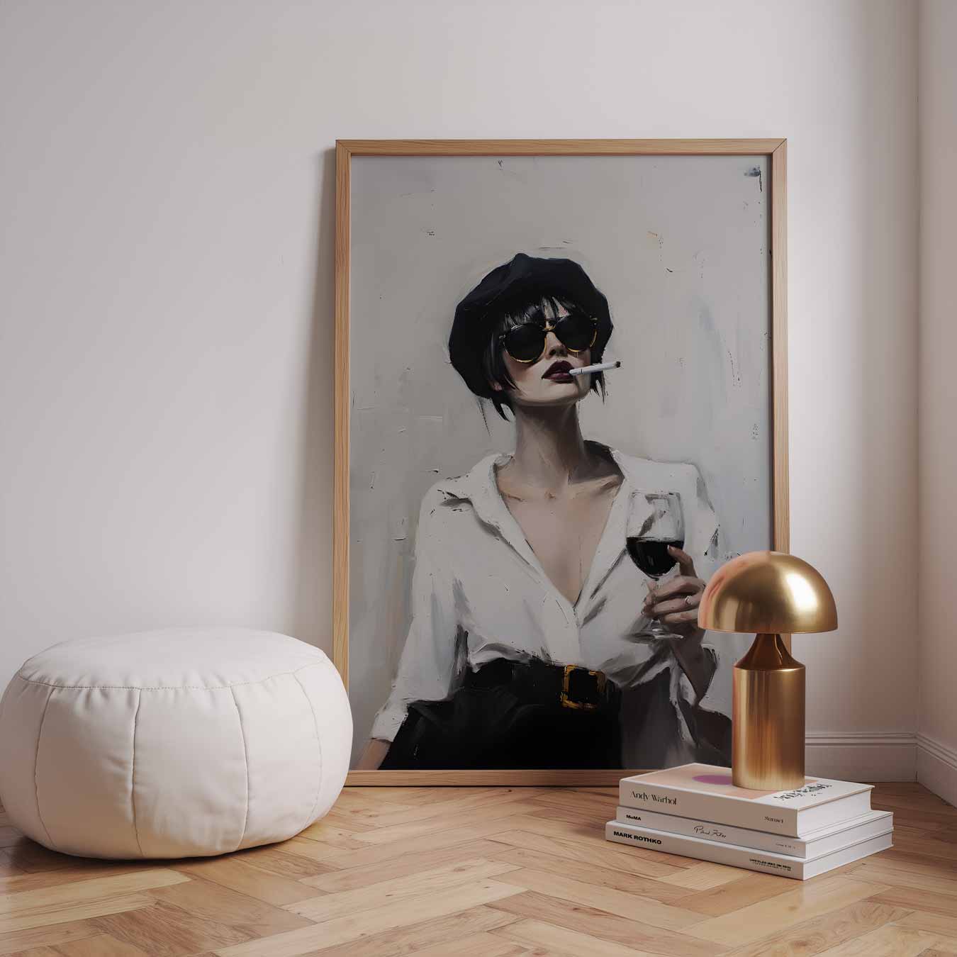 Stijlvolle Stedelijke Chic Poster-WallArtistic