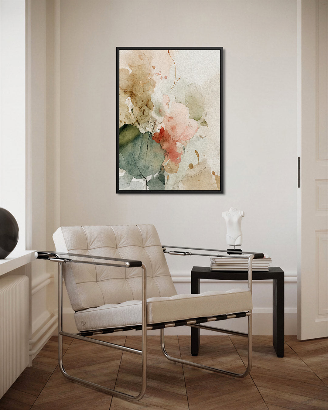 Organische kleurenexplosie Kunstwerk