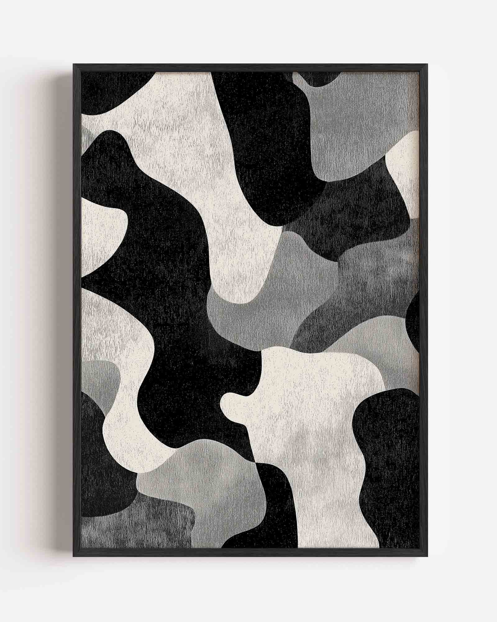 Abstracte vormen Poster