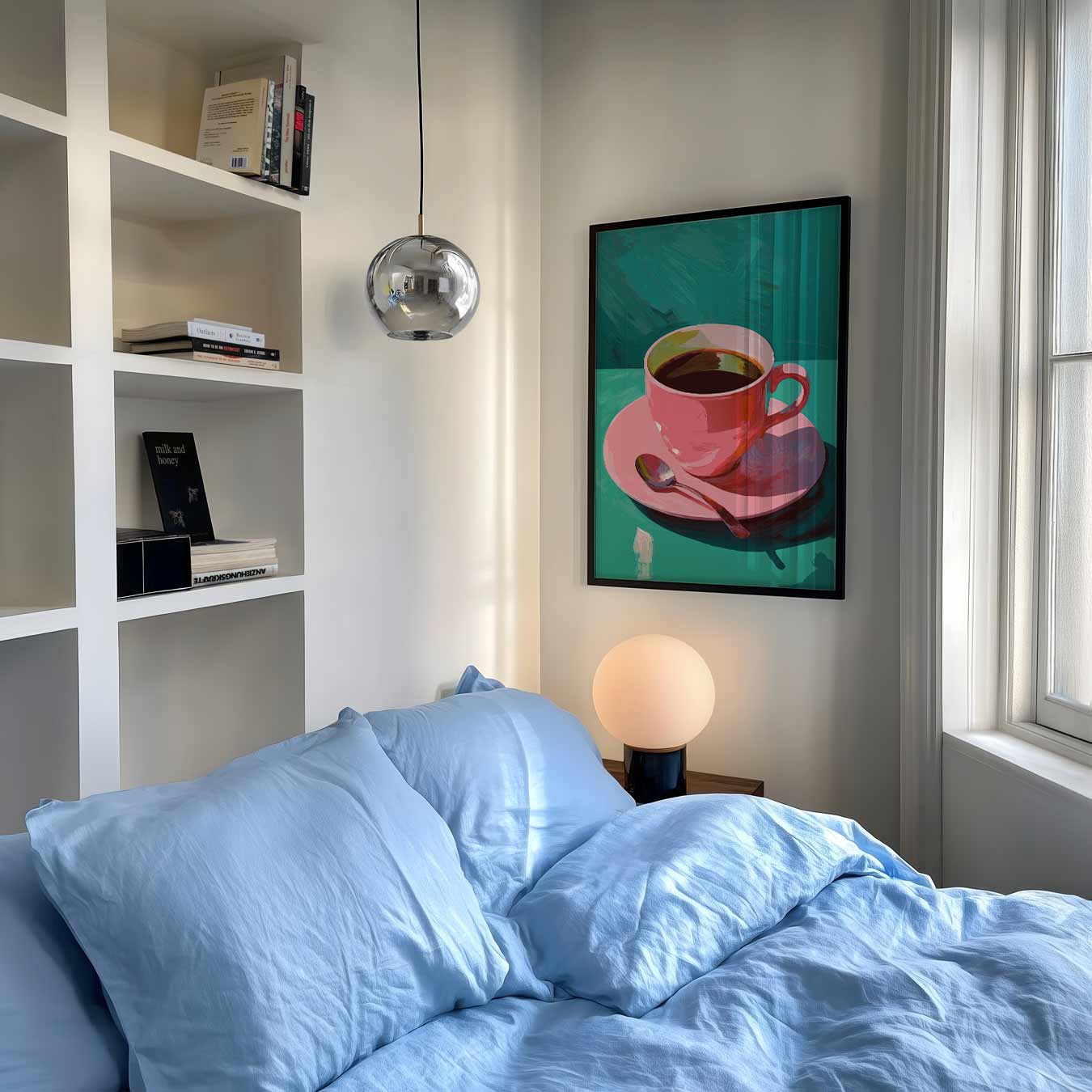Koffie Moment Poster-WallArtistic