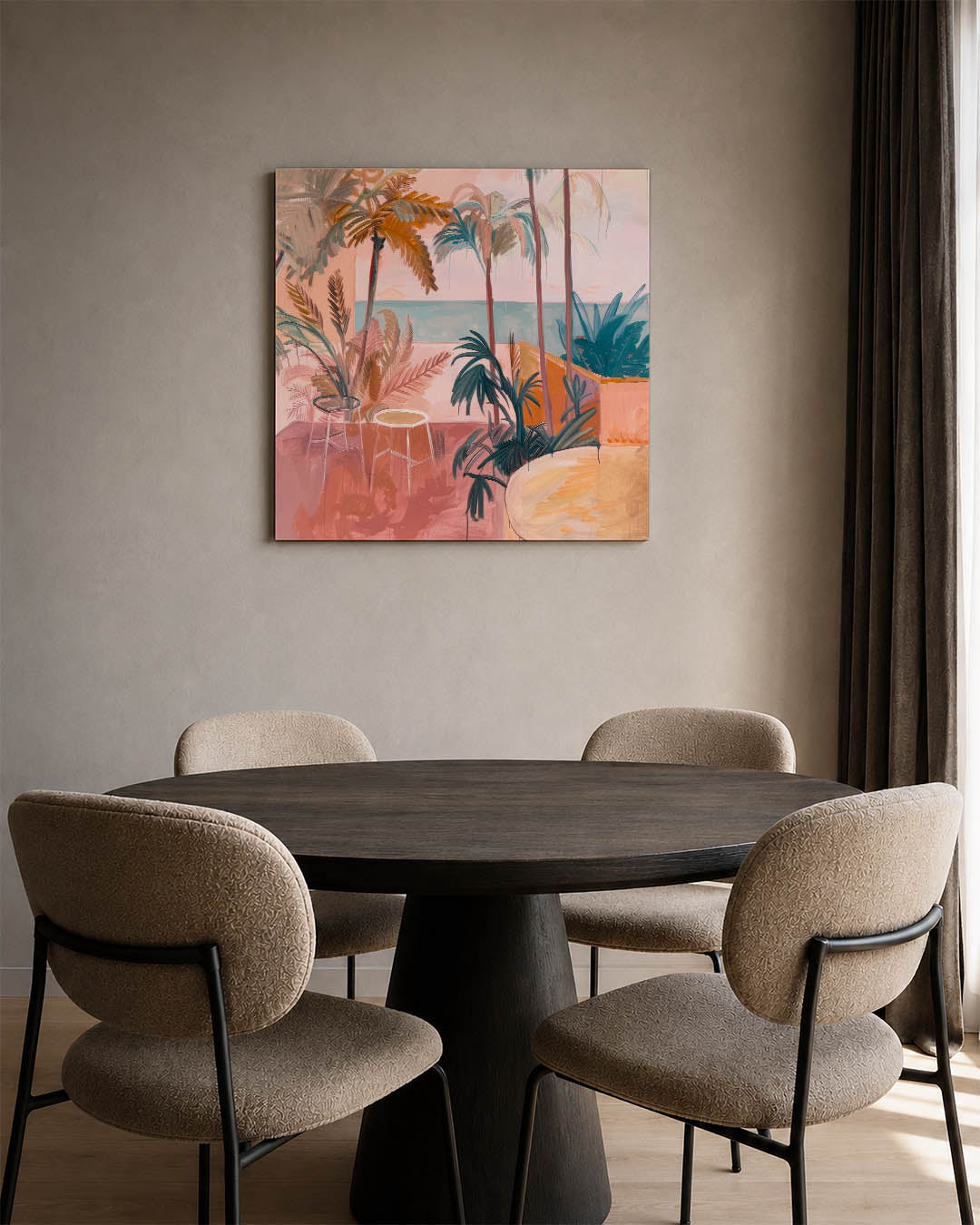 Tropische droomtuin Kunstwerk