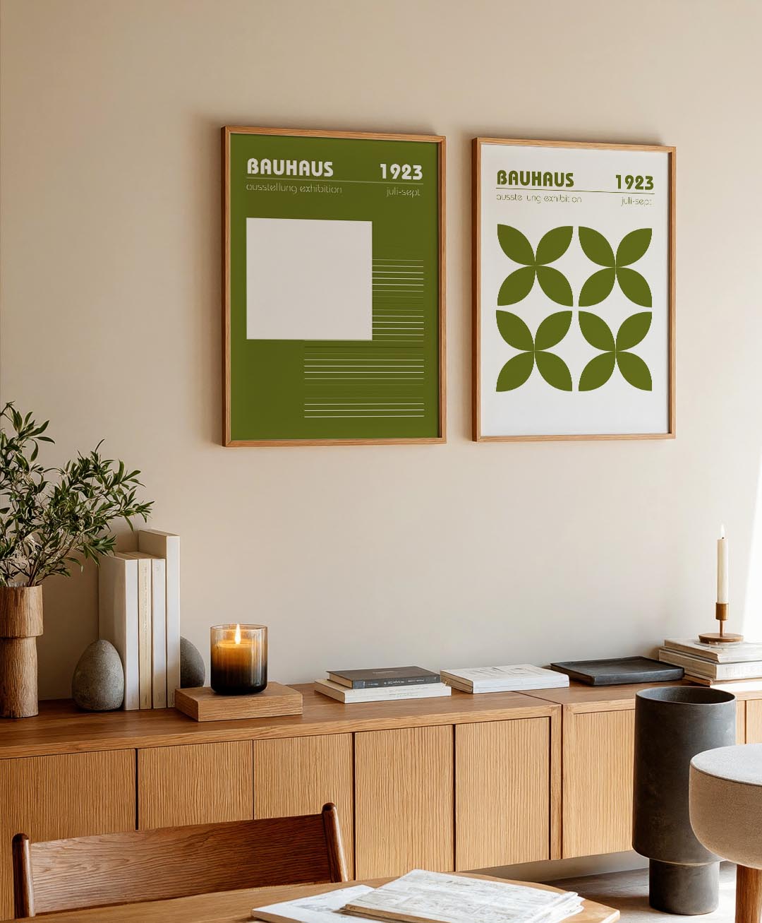 Lijnen en vlaken Posterset