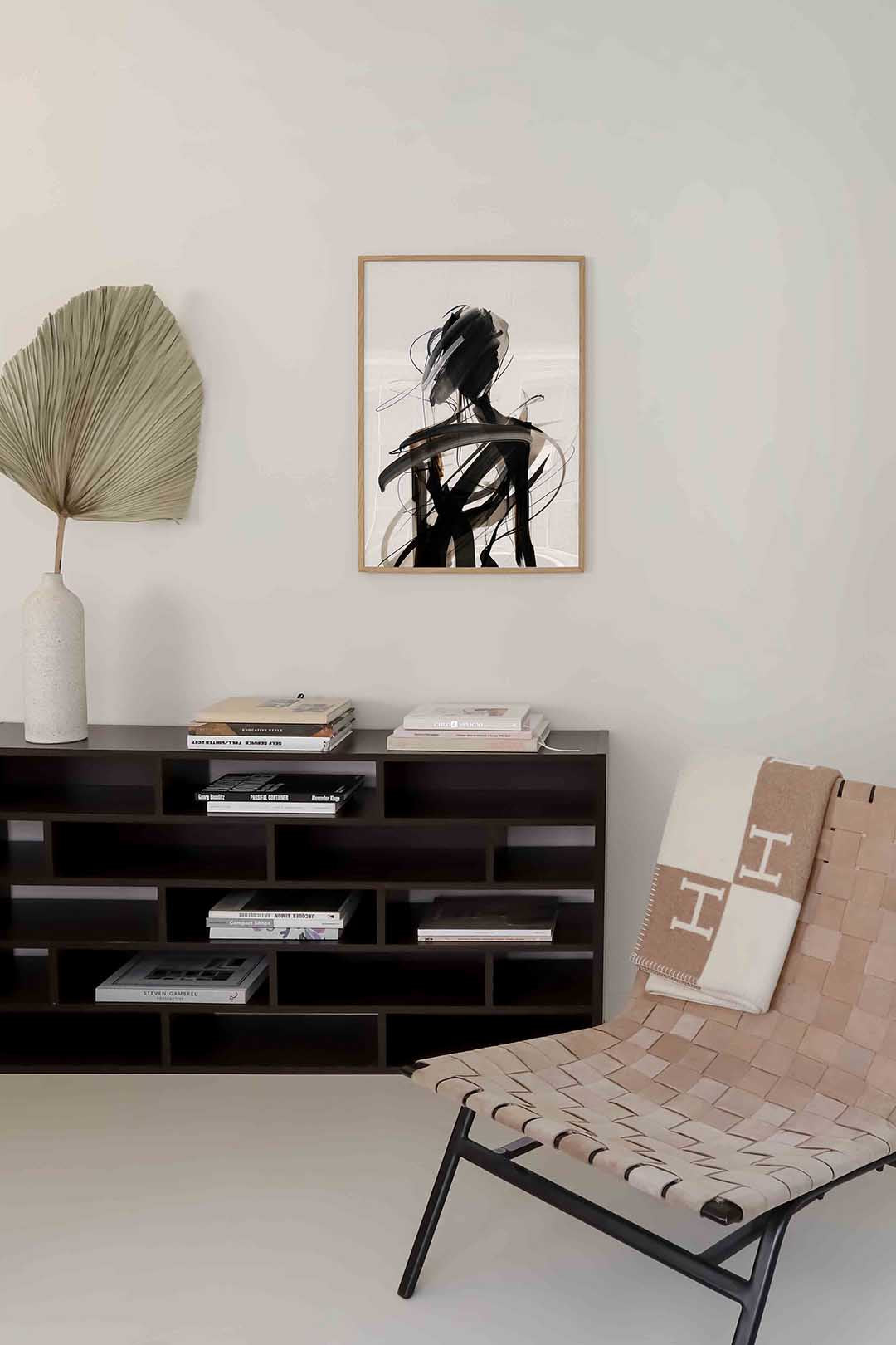 Abstracte figuur Poster