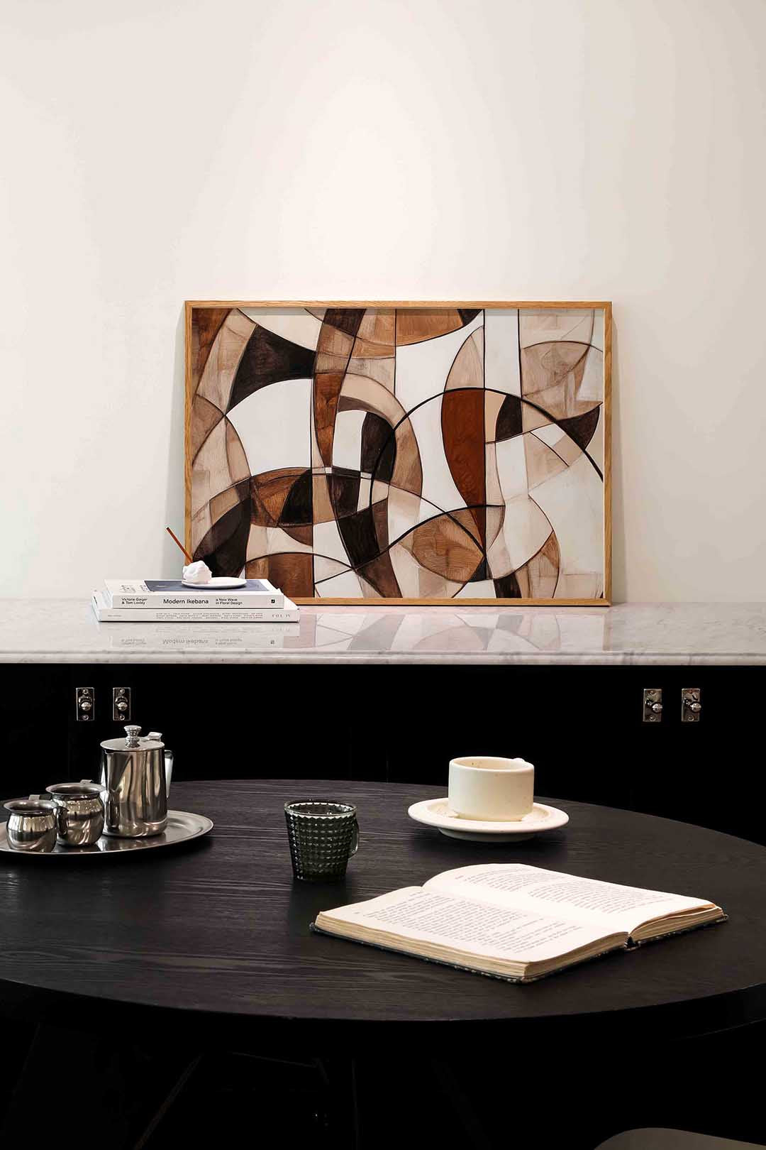 Abstracte vormen Poster