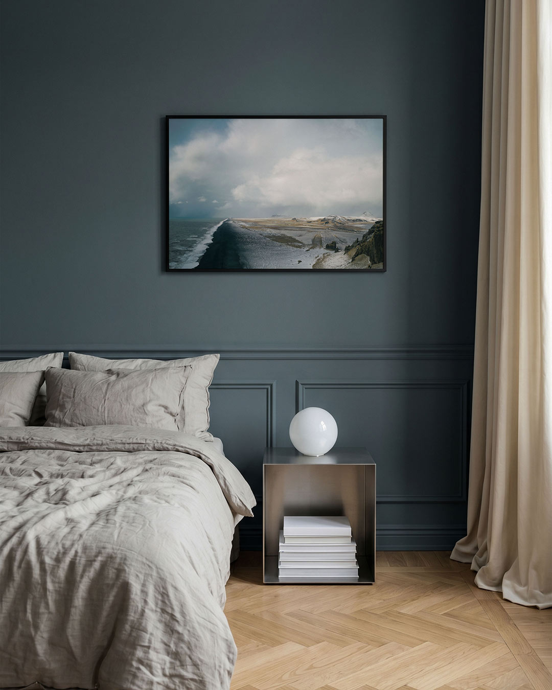Kustlandschap panorama Poster