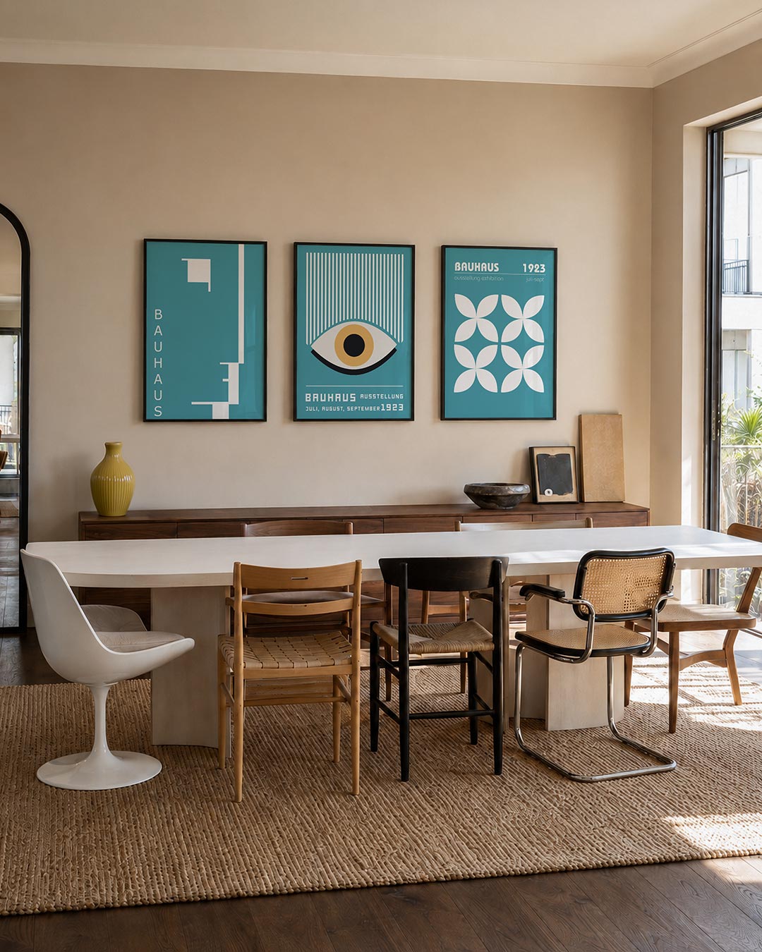 Lijnen en vlakken Posterset