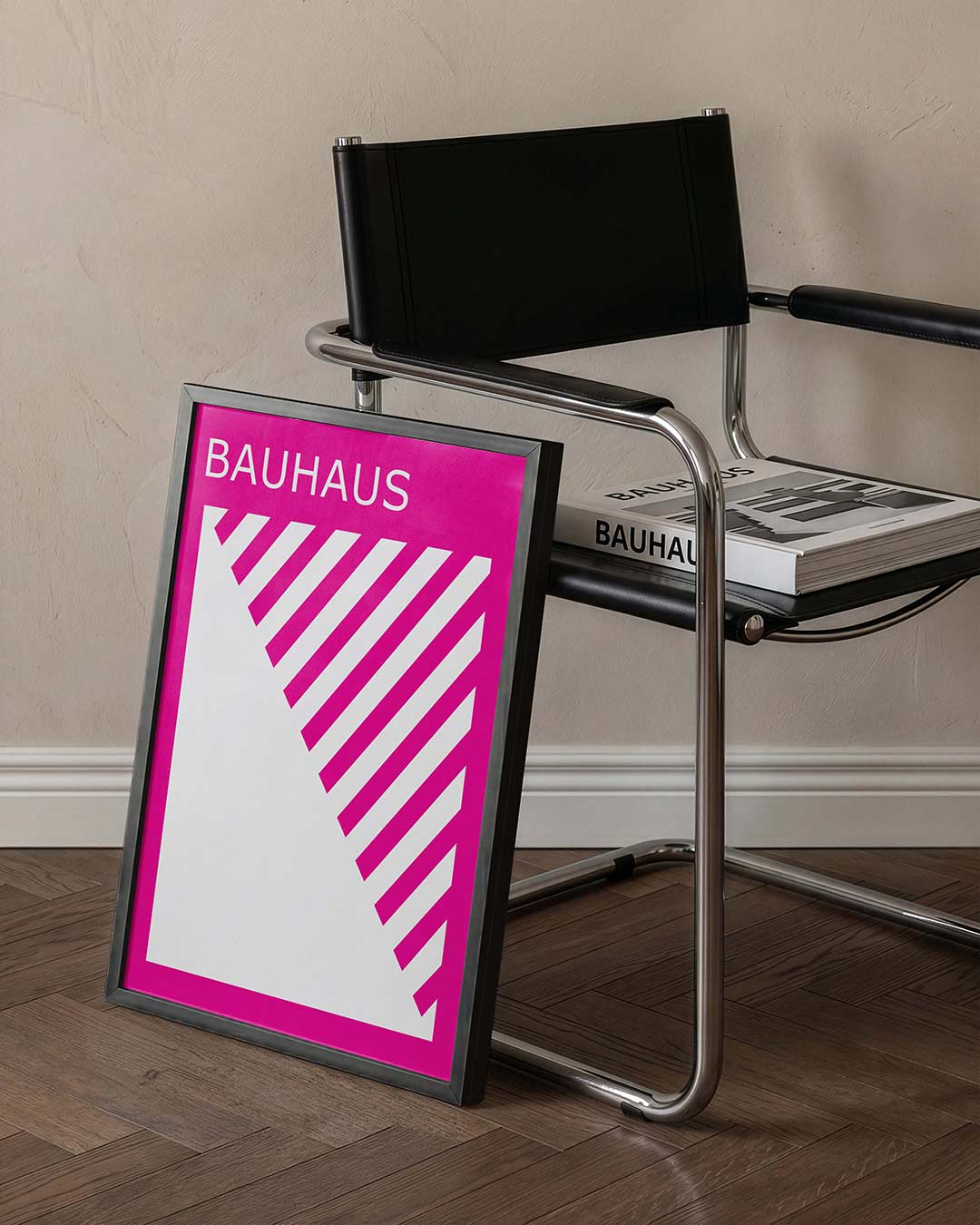 Diagonal lijnen Poster