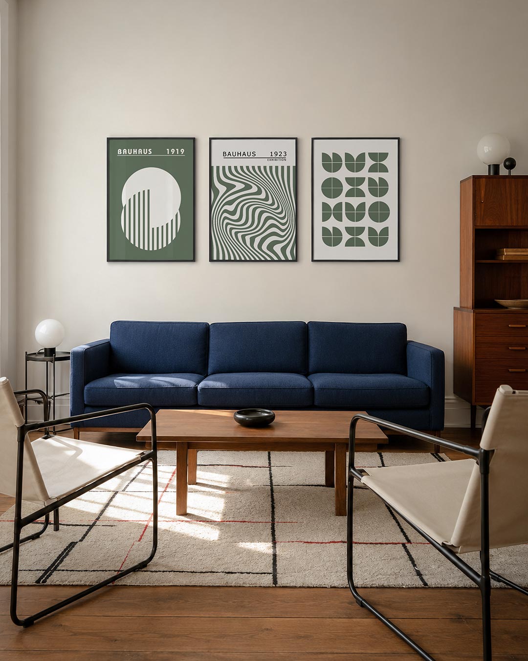 Cirkel en strepen Posterset