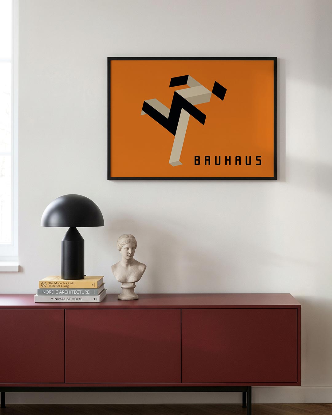 Dynamische vormstructuur Poster