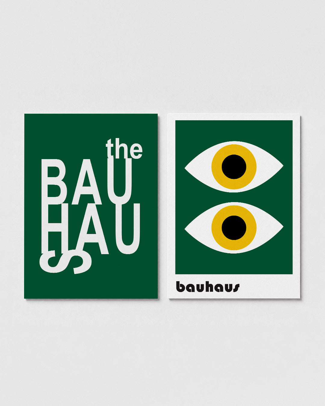 Typografisch spel Posterset