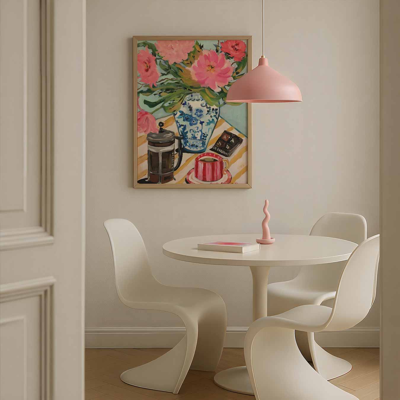 Fleurige Ochtendmomenten Poster-WallArtistic