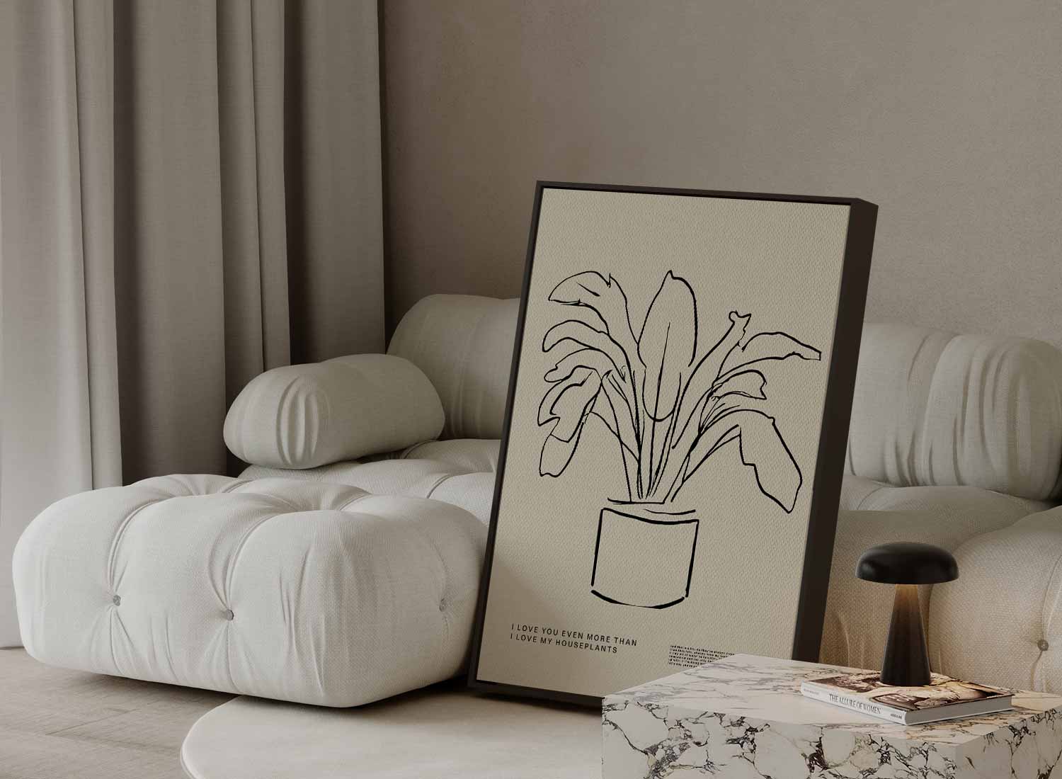 Liefde voor Kamerplanten Poster