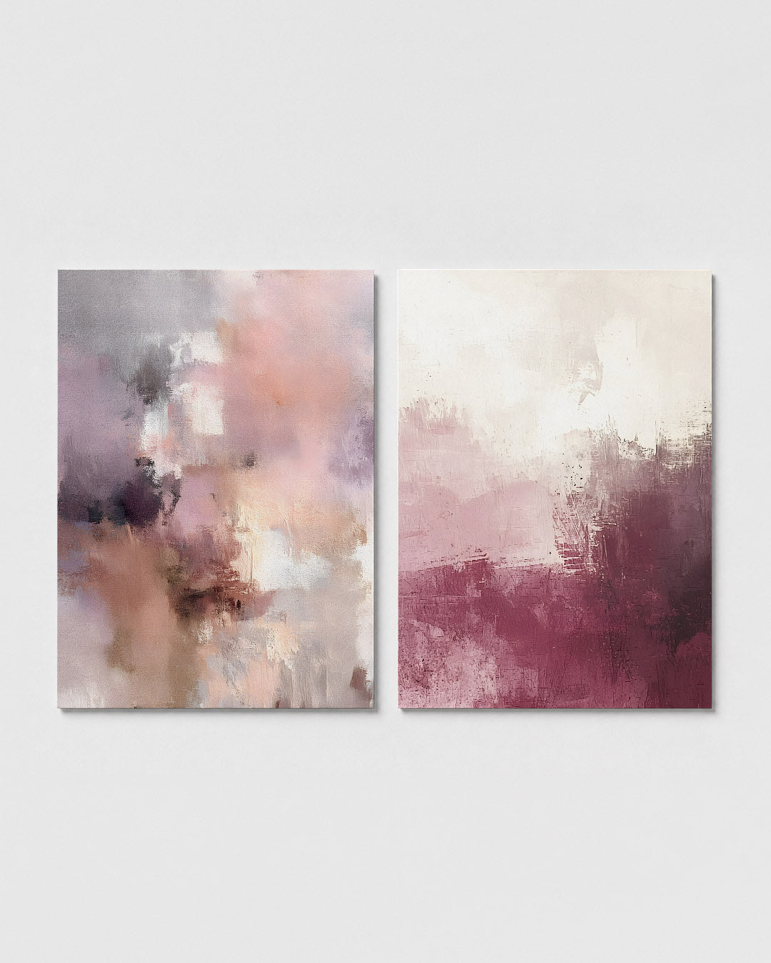 Zachte kleurvlakken Posterset