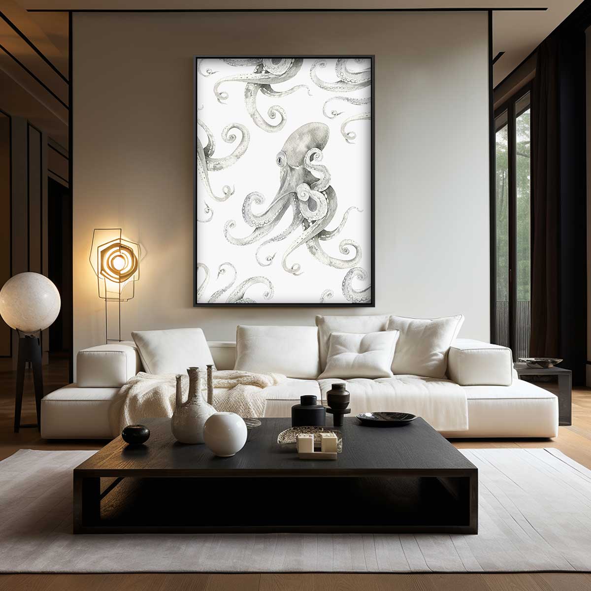Abstract kunstwerk Kunstwerk-canvas-dibond-plexiglas-wanddecoratie-WallArtistic