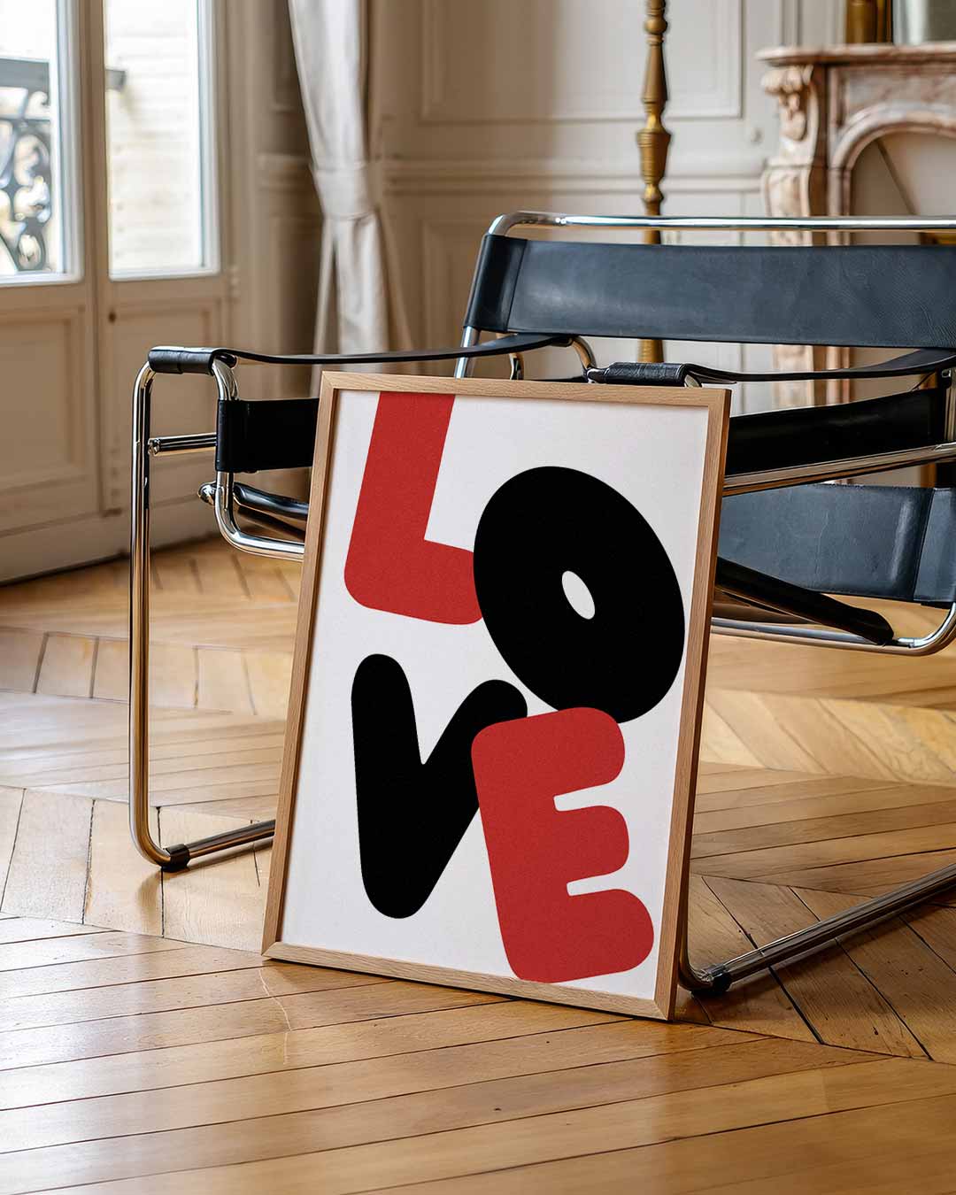 Love Grafische Poster-WallArtistic
