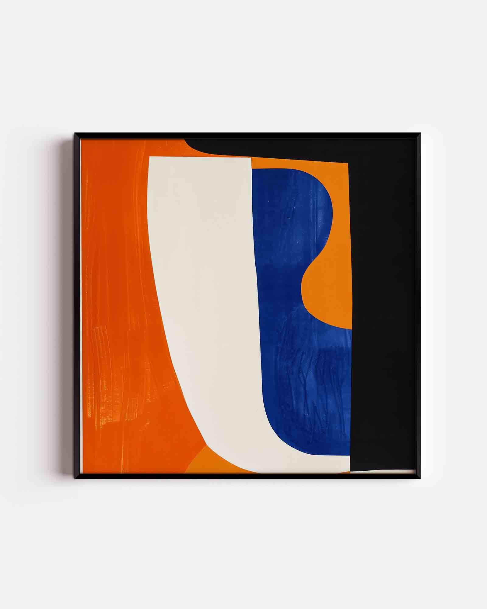 Abstracte vormen Poster