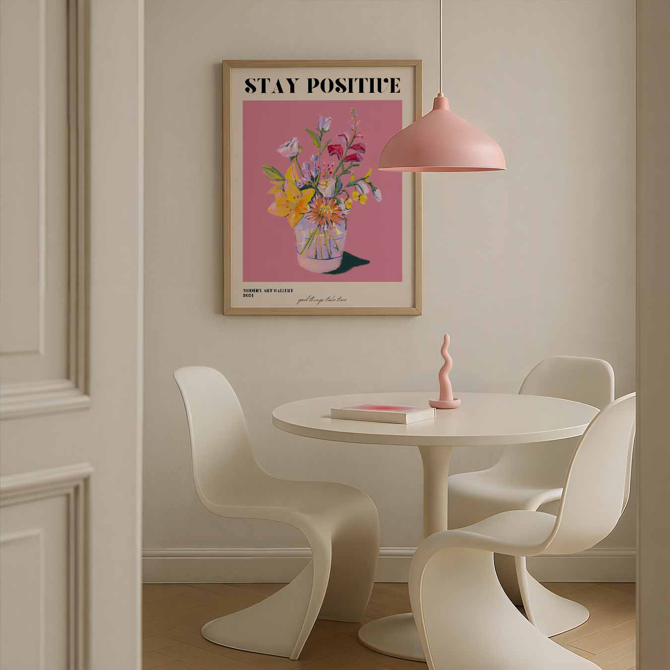 Inspirerende Bloemenpracht Poster-WallArtistic