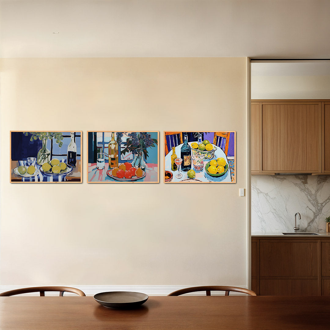Citroen en glas Posterset