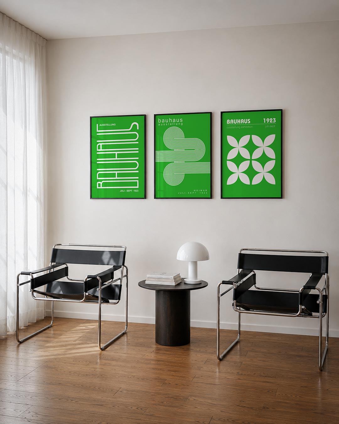 Lijnen en kleurvlakken Posterset