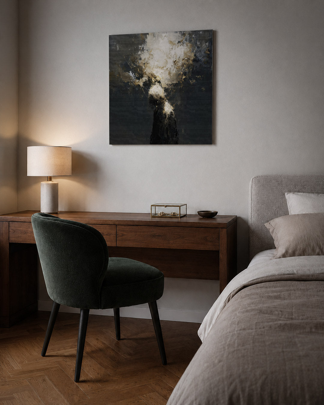 Dromerige vormen Kunstwerk
