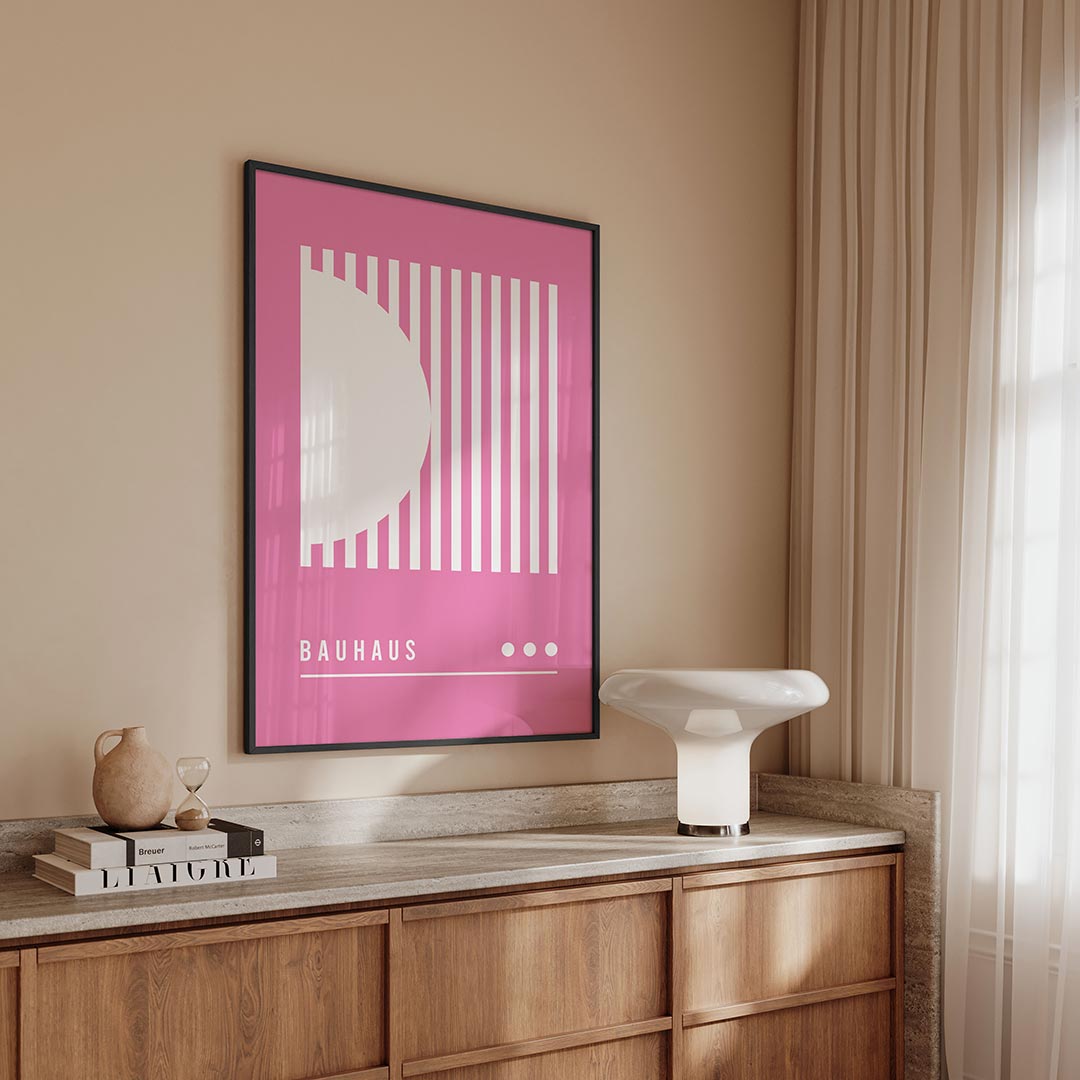 Lijnen en vlakken Poster
