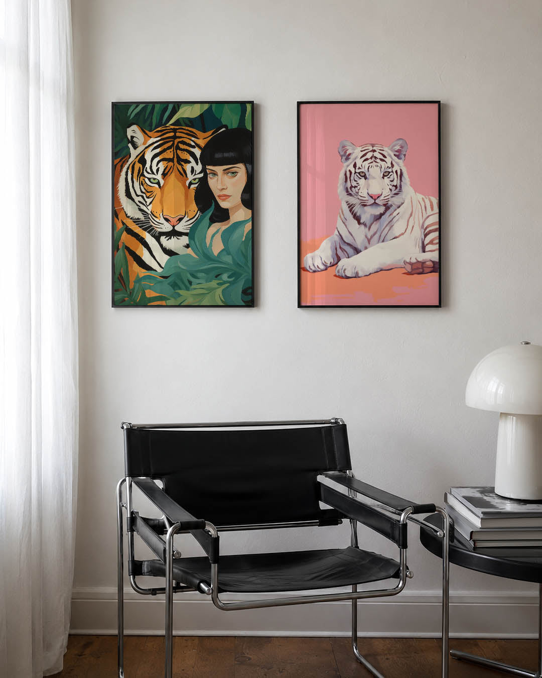 Dier en mens harmonie Posterset