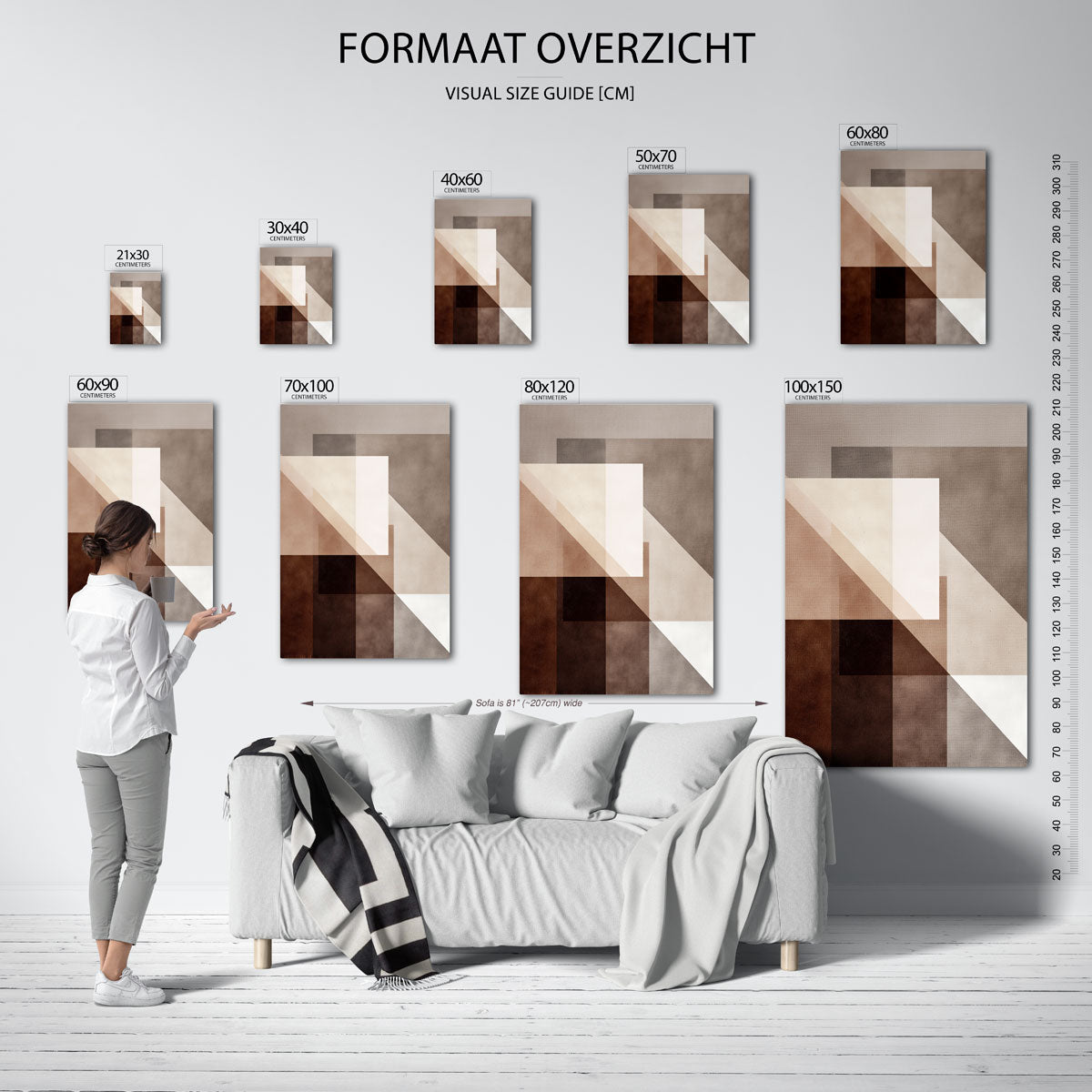 Geometrische vormen Poster